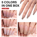 RealFit Nude Tone Mixed Color Press-On Nails 