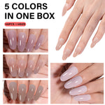 RealFit Nude Tone Mixed Color Press-On Nails 