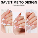 French Tip Press on Nails 