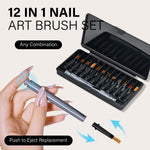AILLSA Nail Art Brush Set 