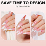French Tip Press on Nails 