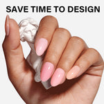 12 Mixed Colors Press-On Nails 