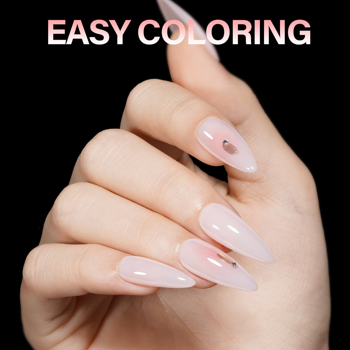 Full Cover Clear Nail Tips 