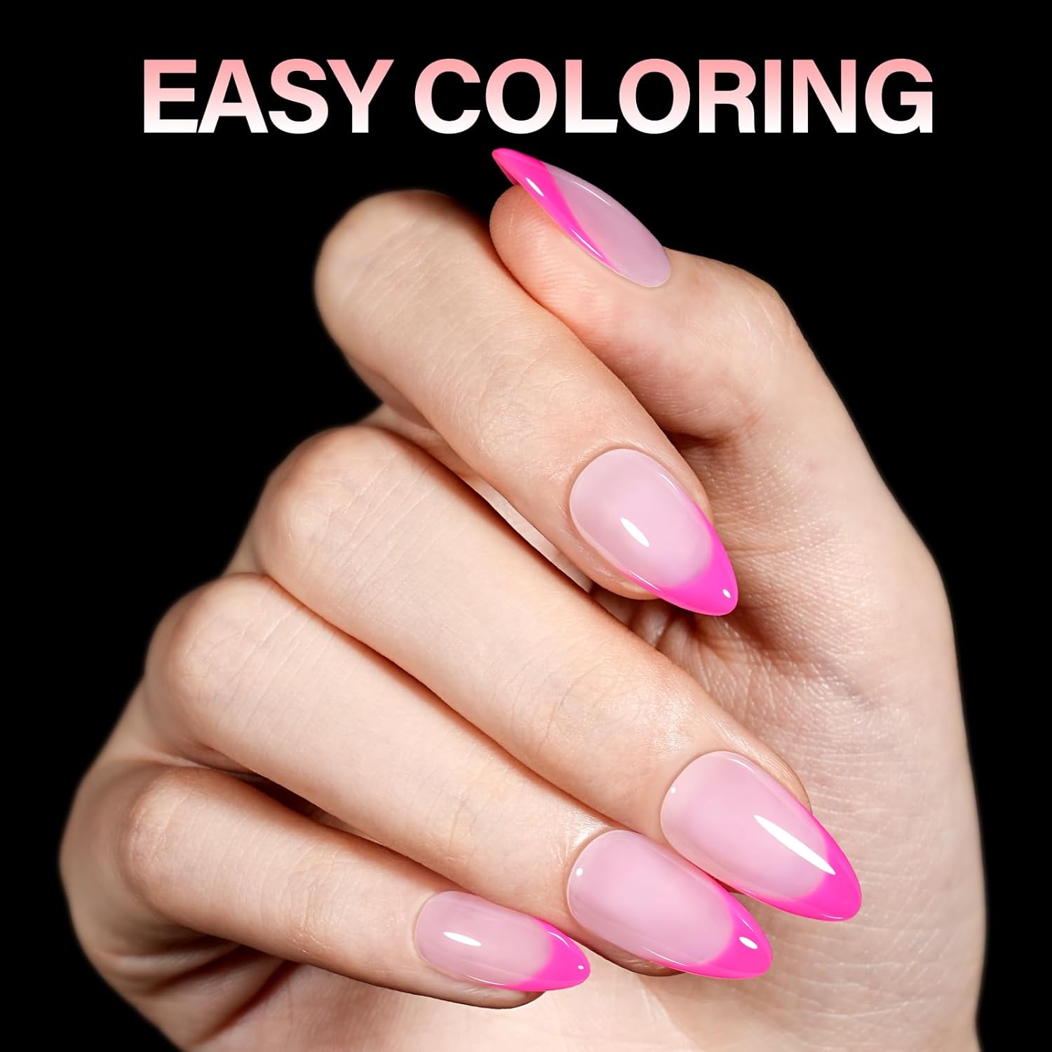 Full Cover Clear Nail Tips 