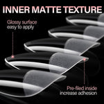 Full Cover Clear Nail Tips 