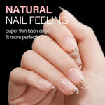 Full Cover Clear Nail Tips 