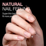 Full Cover Clear Nail Tips 