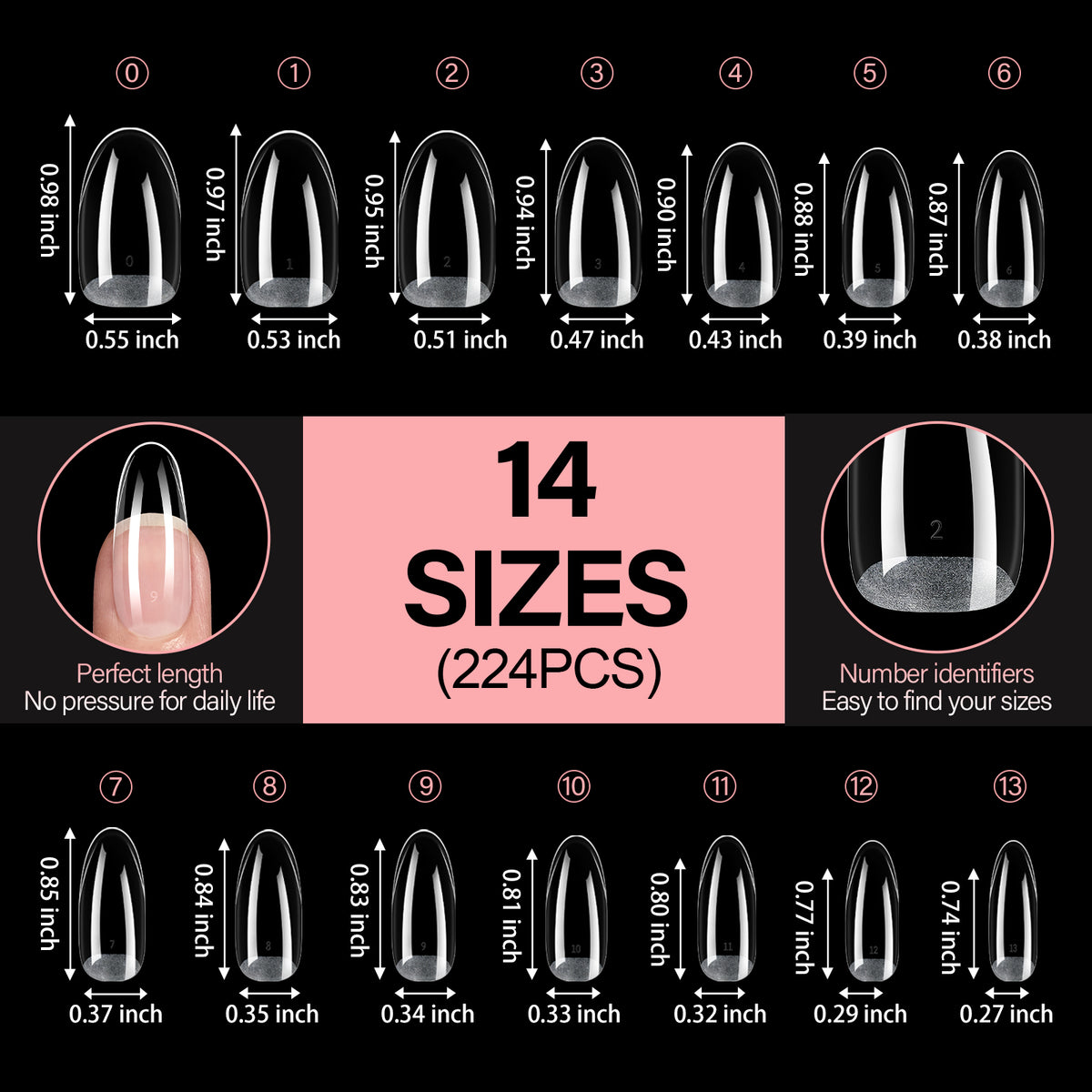 Upgraded Soft Gel Nail Tips 