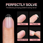 Half Matte False Nail Tips 