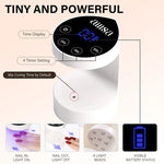 AILLSA Upgraded 4 Timers Setting Mini UV Light
