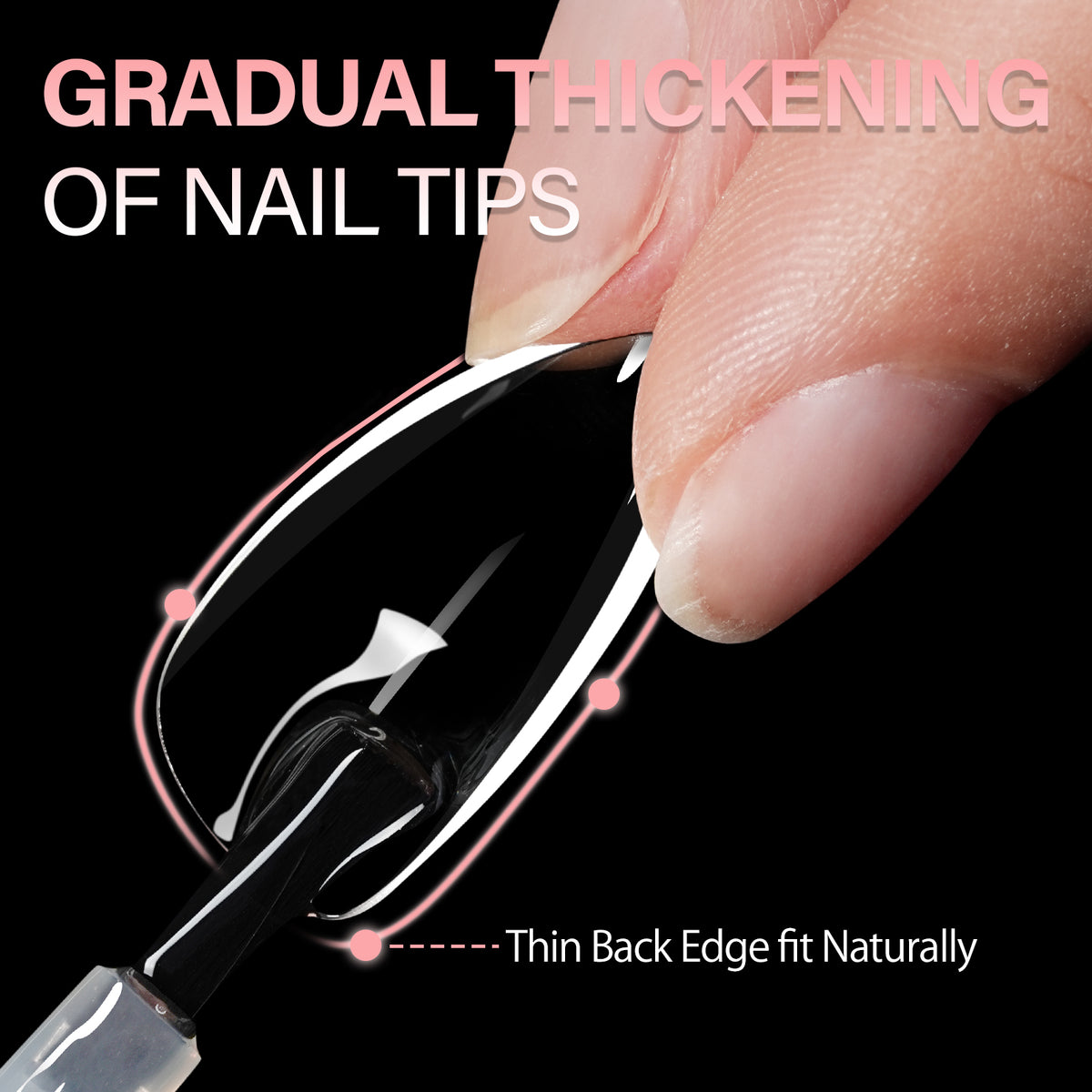 Upgraded Soft Gel Nail Tips 