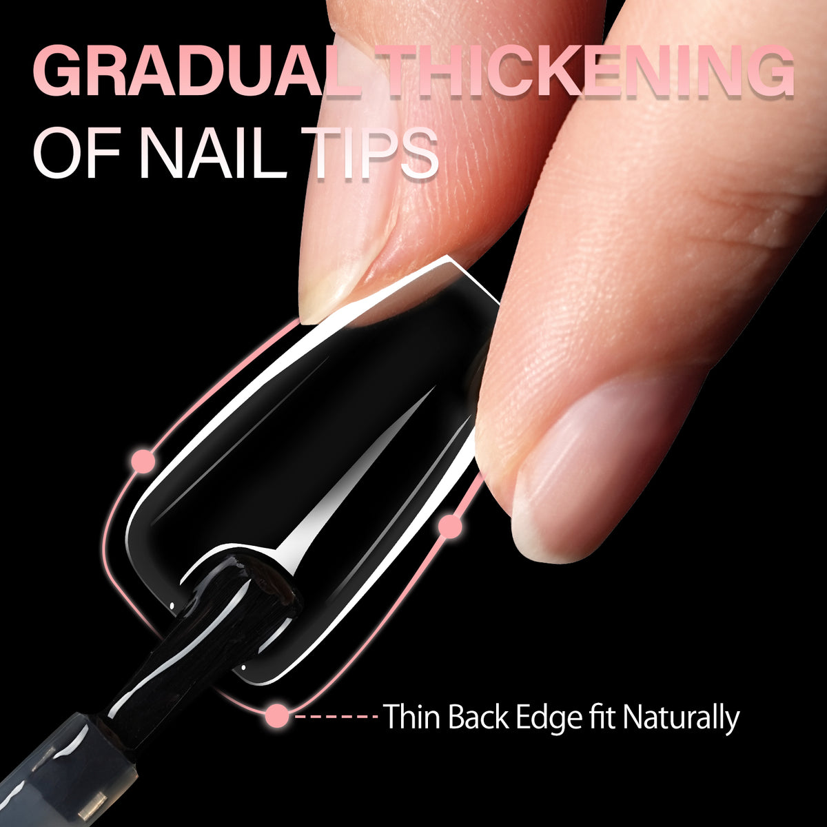 Upgraded Soft Gel Nail Tips 