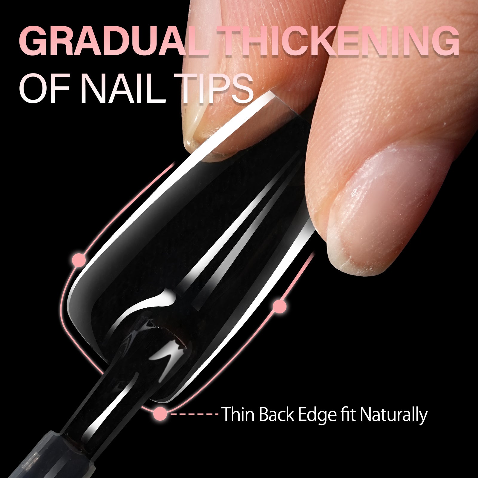 Upgraded Soft Gel Nail Tips 