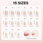 French Tip Press on Nails 