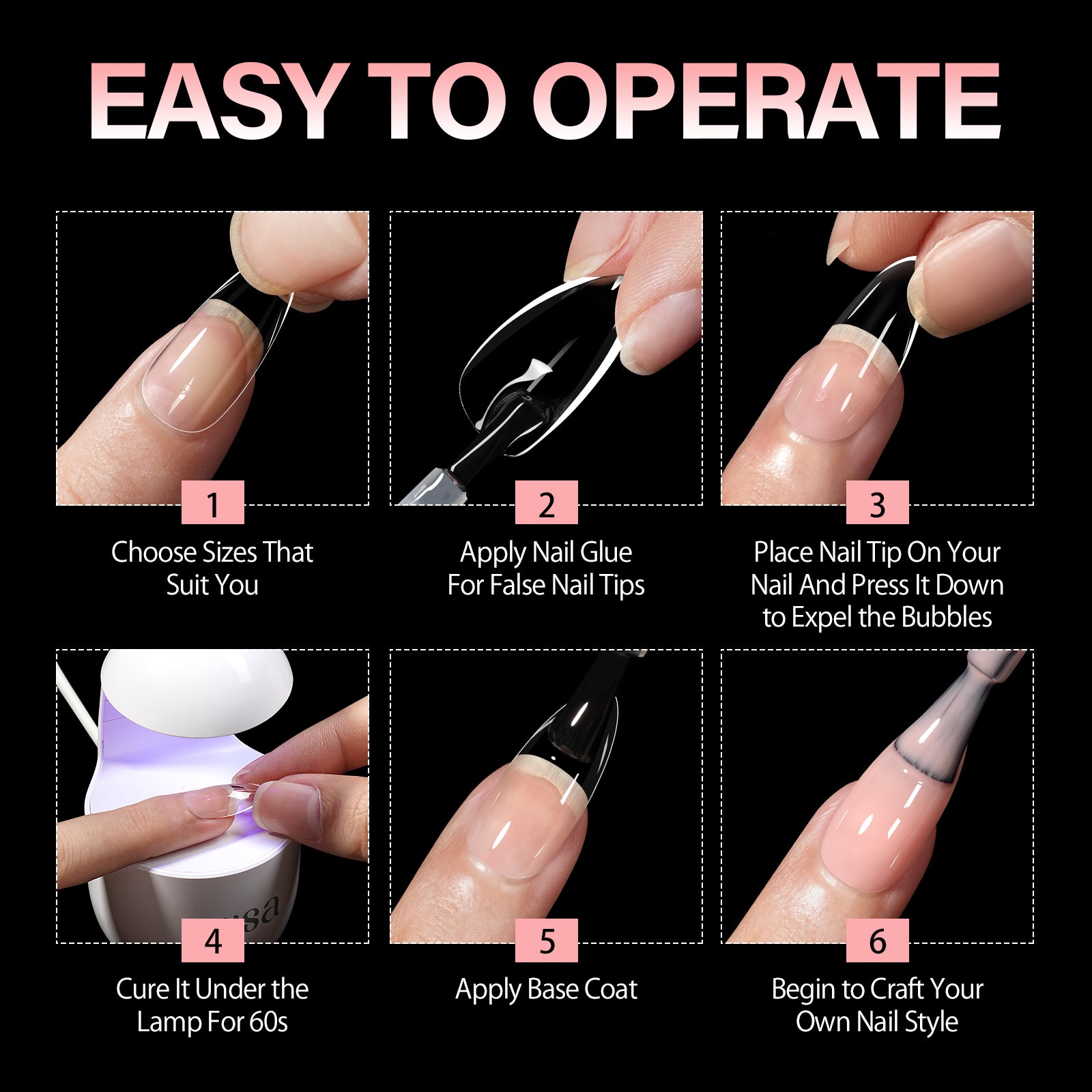 Upgraded Soft Gel Nail Tips 