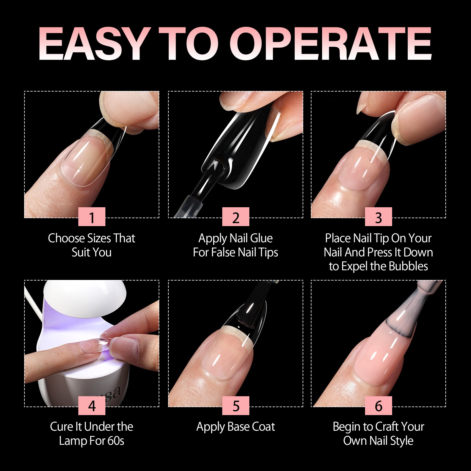 Upgraded Soft Gel Nail Tips 