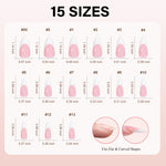 French Tip Press on Nails 