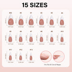 French Tip Press on Nails 