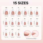 French Tip Press on Nails 