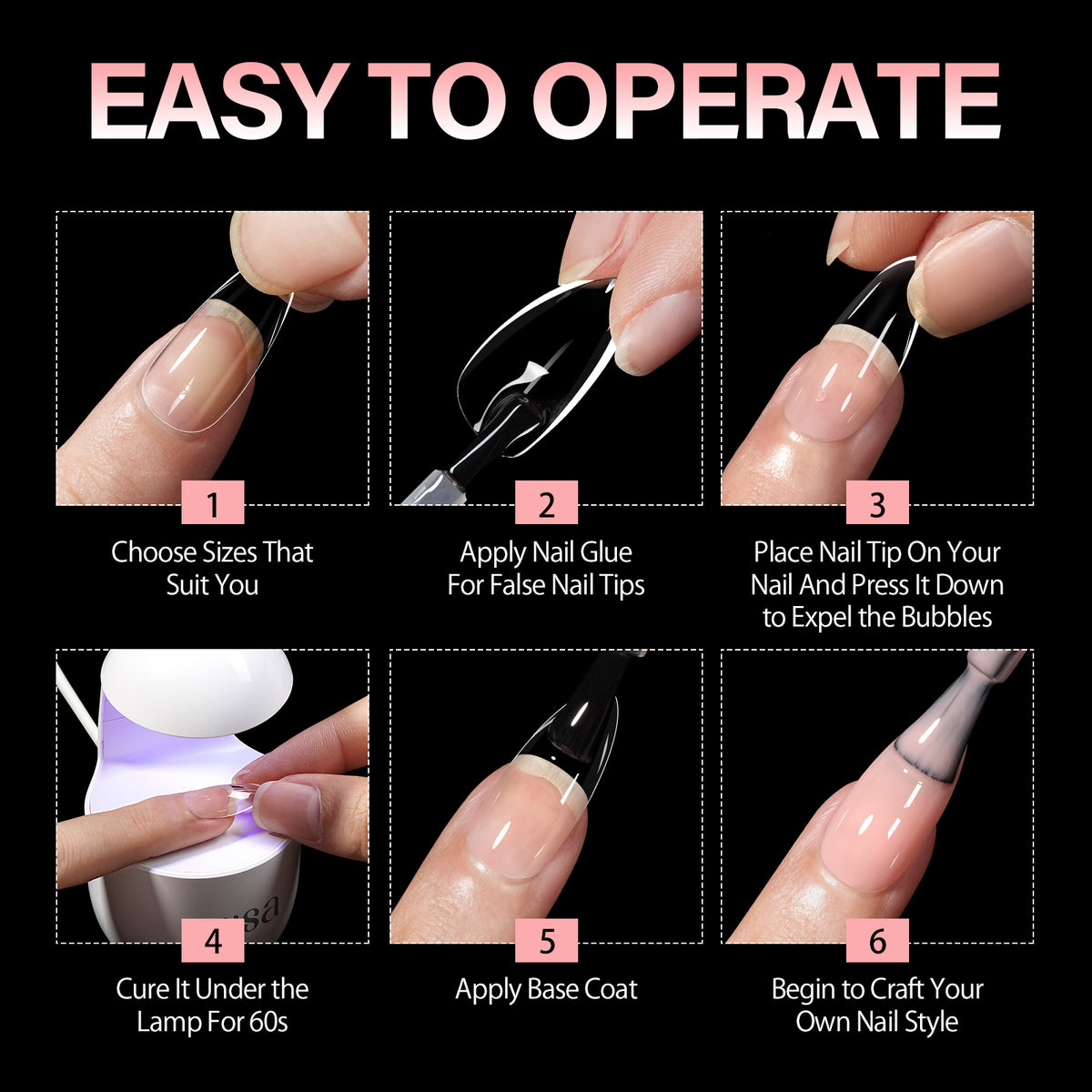 Upgraded Soft Gel Nail Tips 