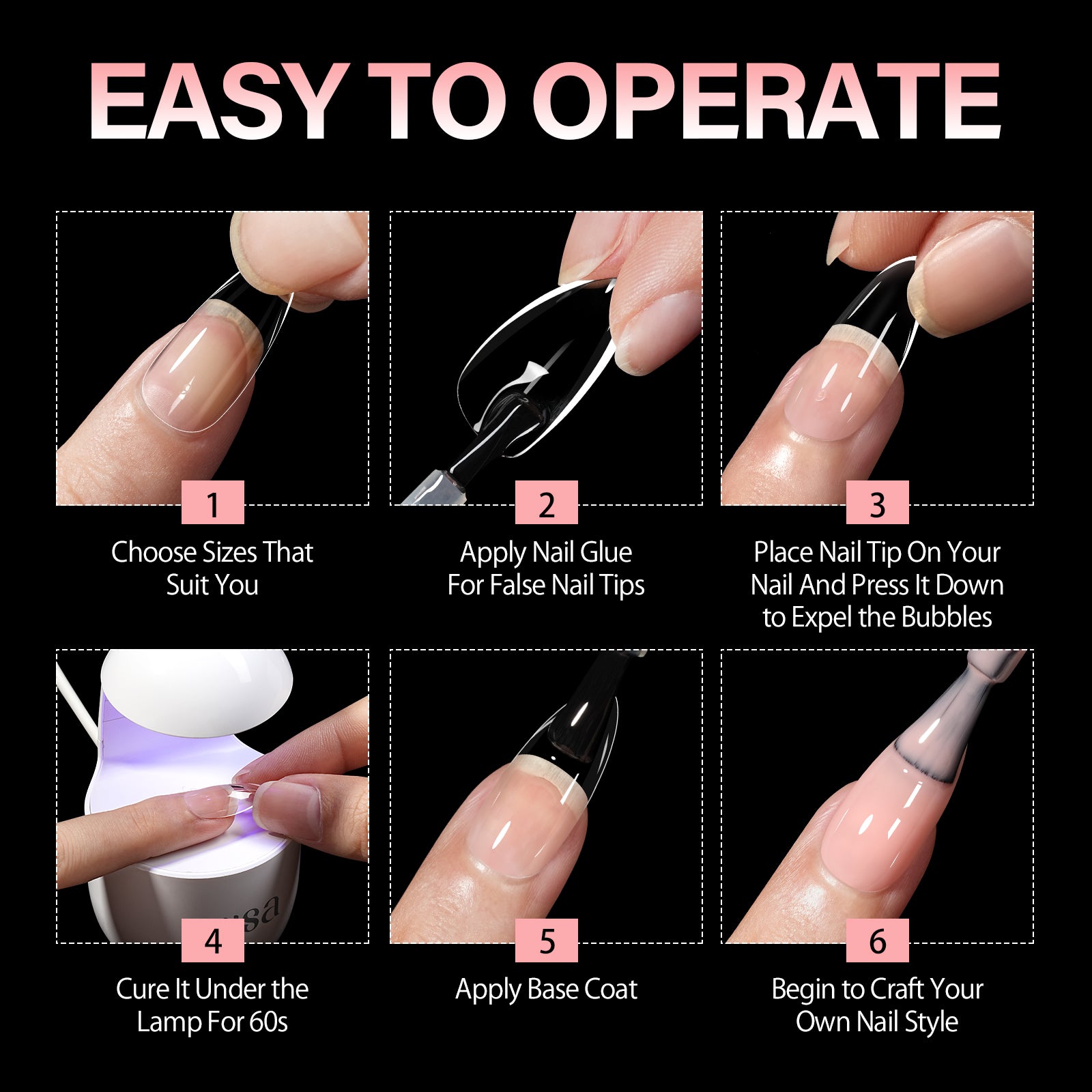 Upgraded Soft Gel Nail Tips 