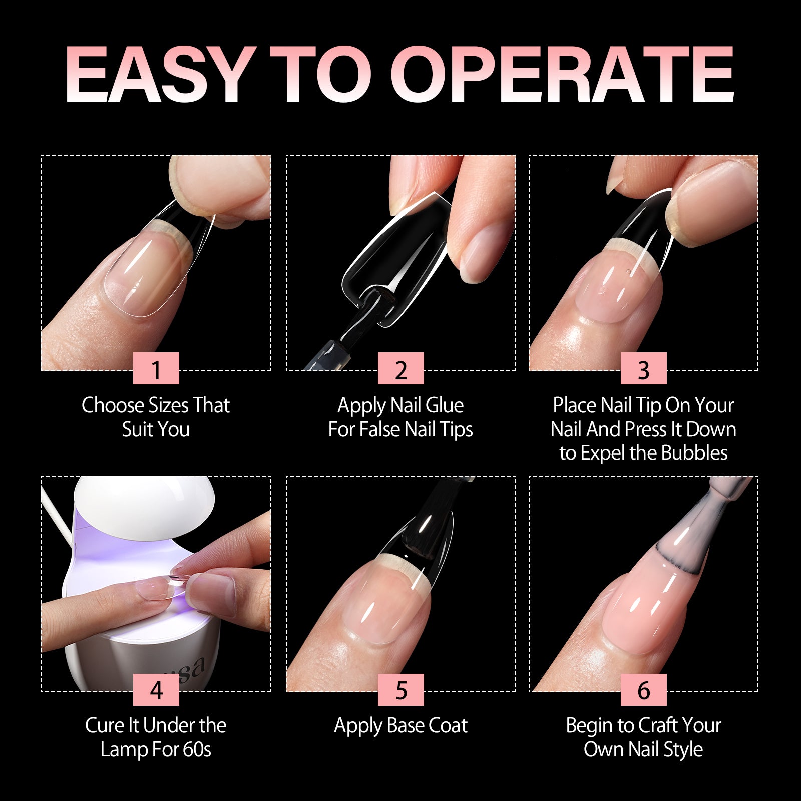 Upgraded Soft Gel Nail Tips 