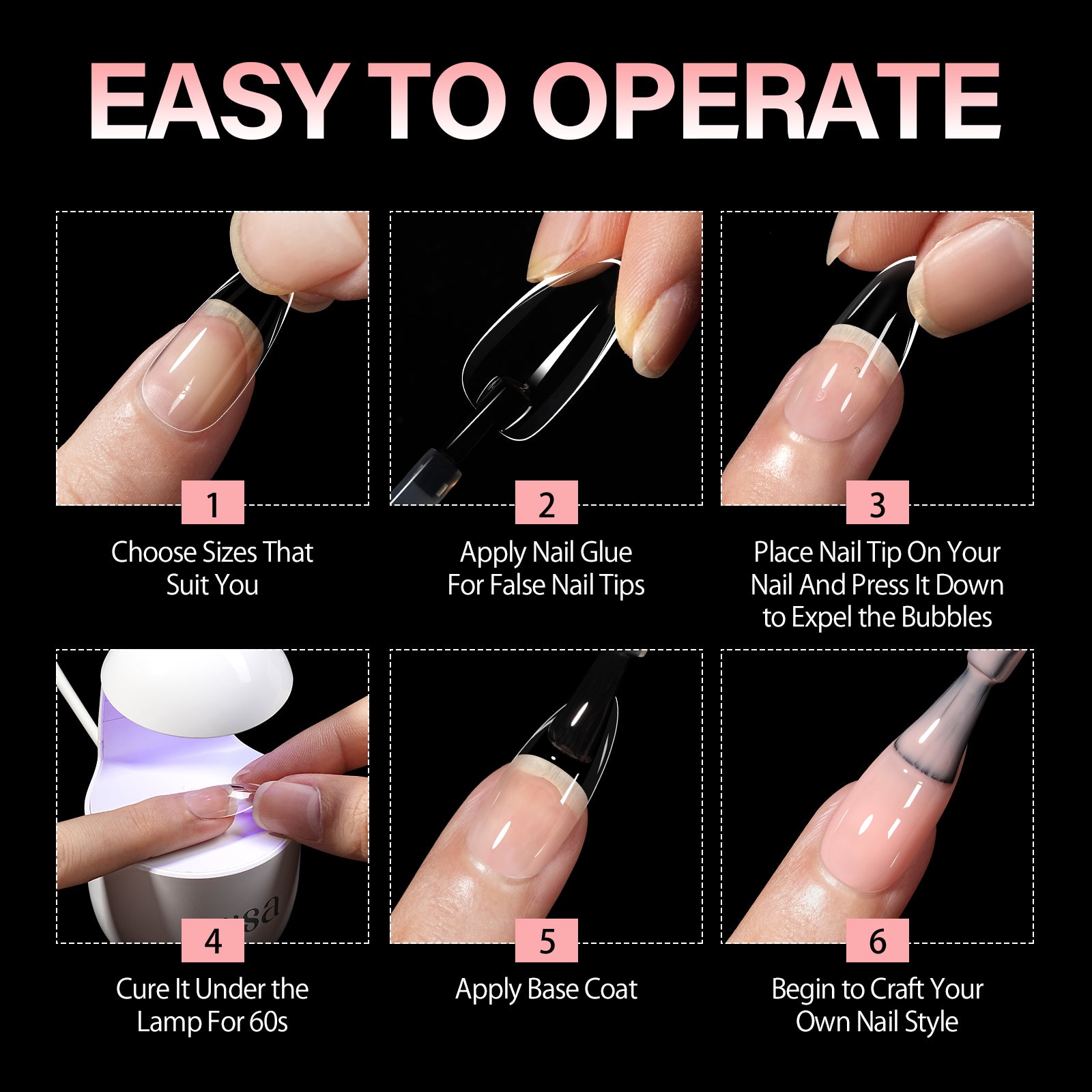 Upgraded Soft Gel Nail Tips 
