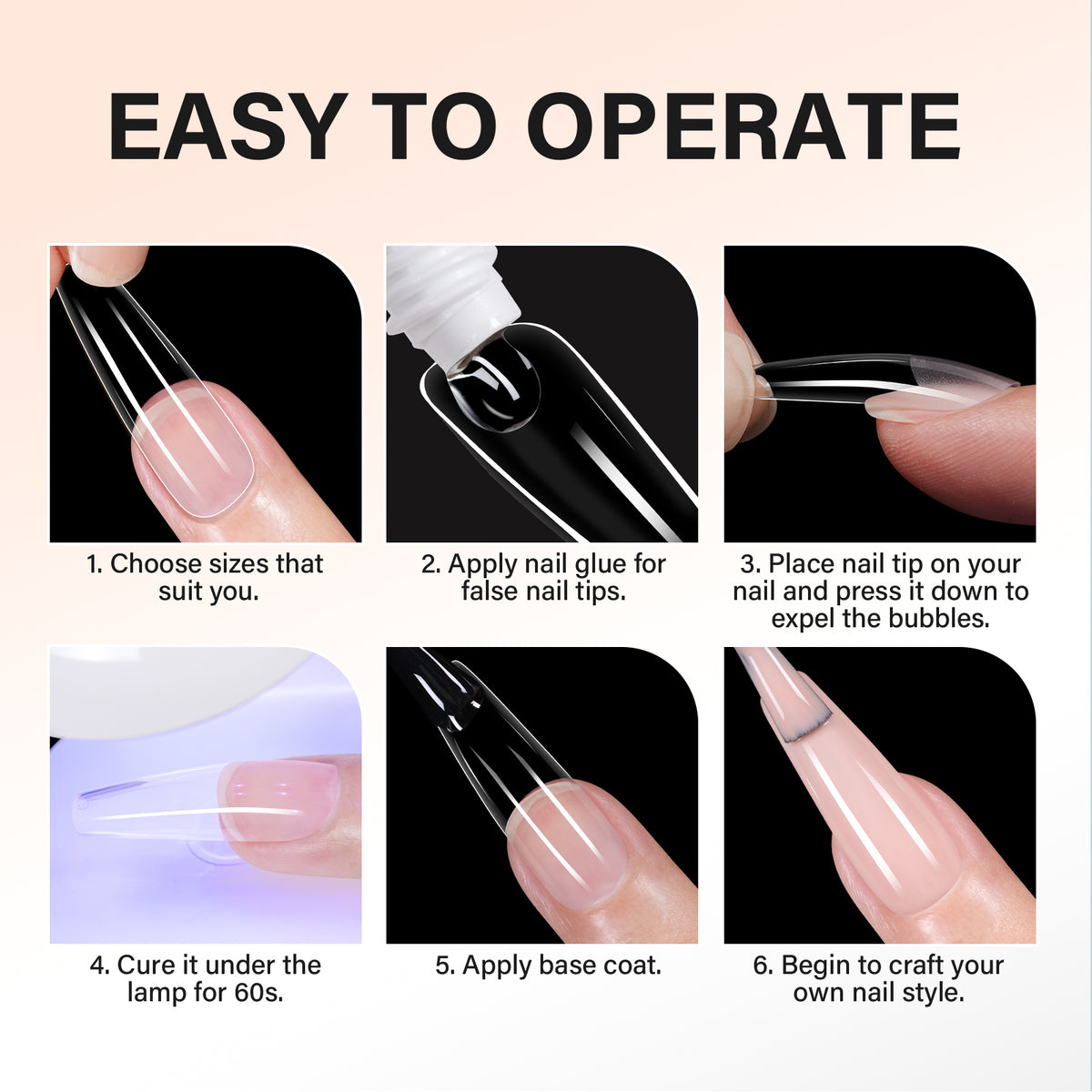 Strong Hold Solid Gel Nail Glue 