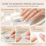 Nude Base French Tip Press On Nails 