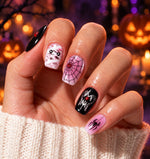 AILLSA Cute Halloween Press-On Nails   