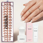 Nude Base French Tip Press On Nails 