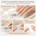 AILLSA RealFit Nude Tone 12 Mixed Colors Press-On Nails 