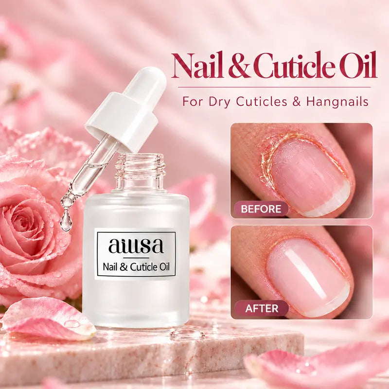 AILLSA Rose Cuticle Oil with Dropper