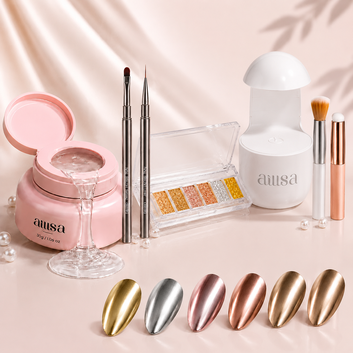AILLSA 4-in-1 Multi-Use 3D Nail Art Gel 