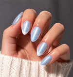 AILLSA Christmas Snowflake & Glitter Press-On Nails 
