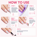 AILLSA Colored Pencil Nail Art Kit