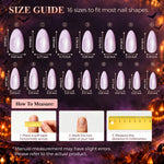 AILLSA Cute Halloween Press-On Nails