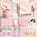 AILLSA DIY 3D Nail Art Gel Press-On Nails Kit 