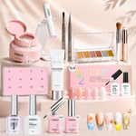 AILLSA DIY 3D Nail Art Gel Press-On Nails Kit 
