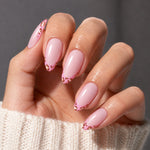AILLSA Floral Shimmer Press On Nails  