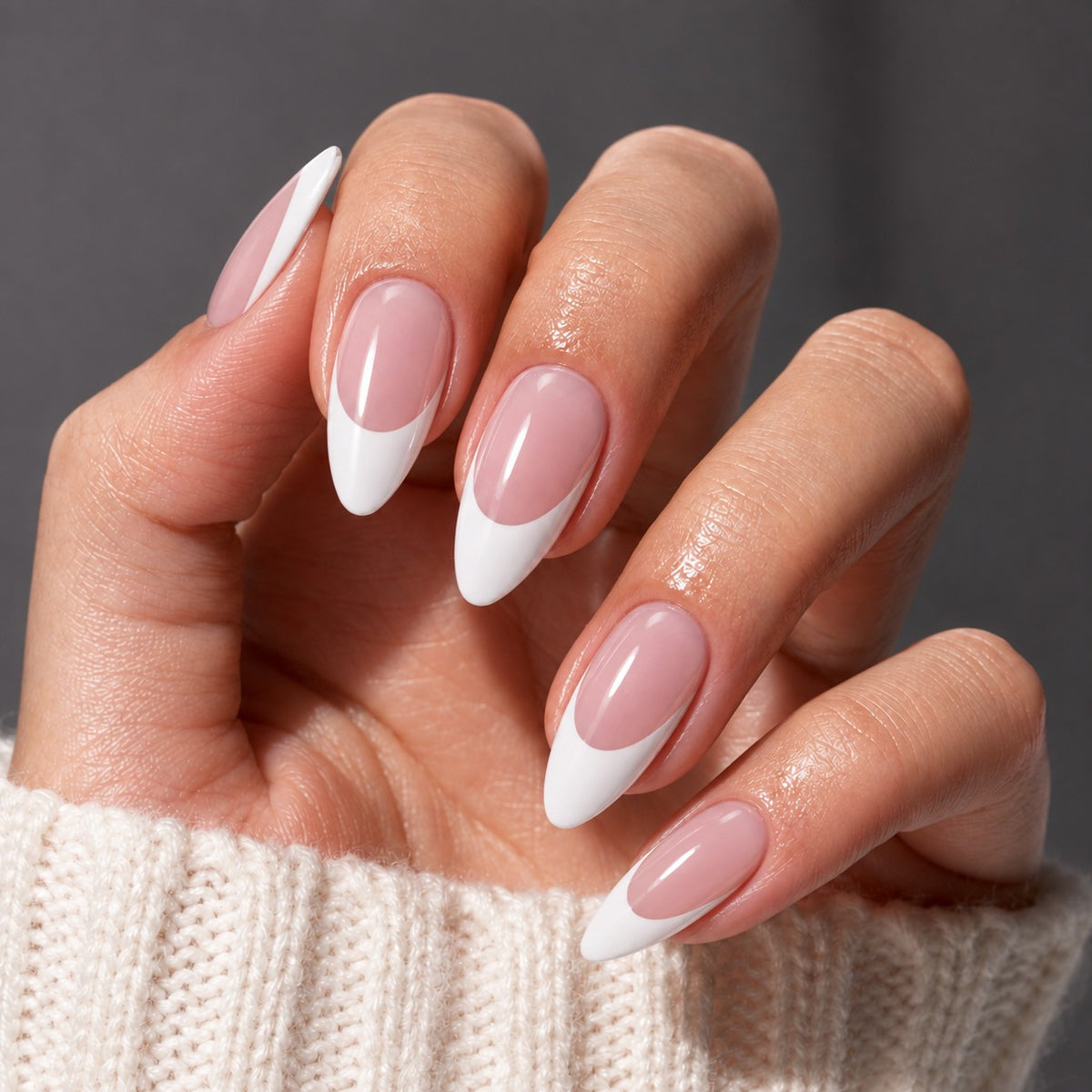 AILLSA Floral Shimmer Press On Nails  