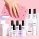AILLSA Upgraded DIY Nail Tips Kit | 224Pcs 14 Sizes