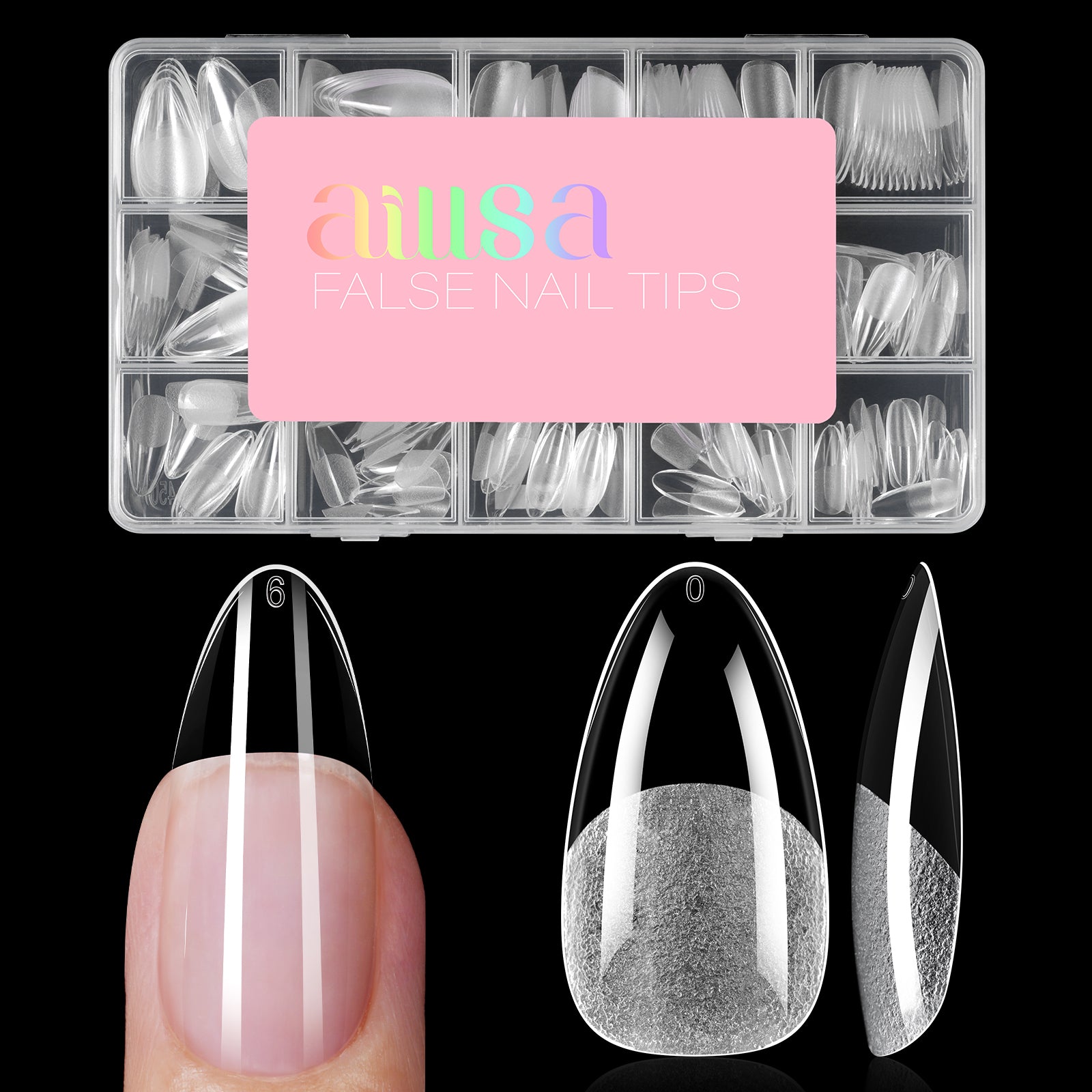 15 Sizes 120pcs Acrylic Nails Tip 