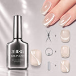 AILLSA Soft Velvet Cat Eye Gel Polish Set with 3 Magnetic Tools 