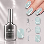 AILLSA Soft Velvet Cat Eye Gel Polish Set with 3 Magnetic Tools 