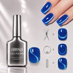 AILLSA Soft Velvet Cat Eye Gel Polish Set with 3 Magnetic Tools 