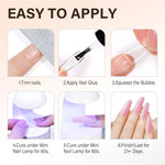 AILLSA Mini Eggshell Touch Sensor UV Nail Lamp