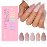 RealFit Nude Tone Mixed Color Press-On Nails 
