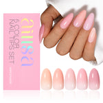 RealFit Nude Tone Mixed Color Press-On Nails 