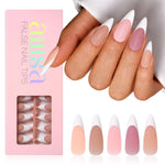 French Gel Nail Tips 5 Colors 